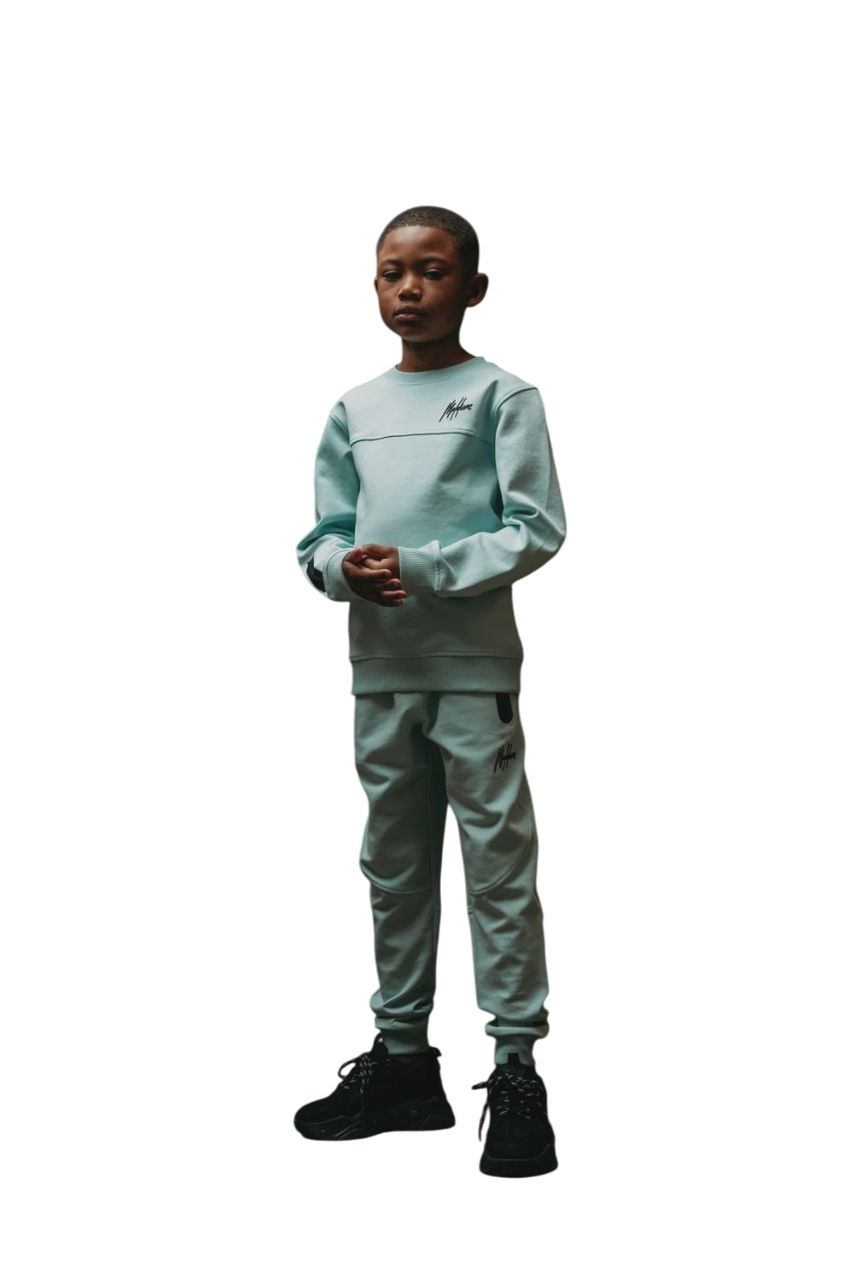 Malelions Junior Counter Trackpants  Sky Blue