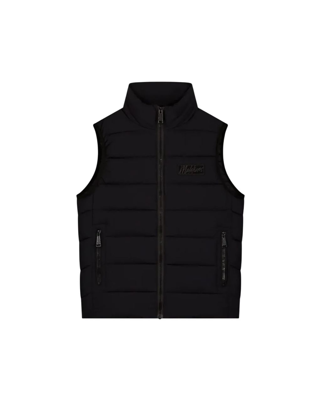 Malelions Junior Nylon Padded Vest Black