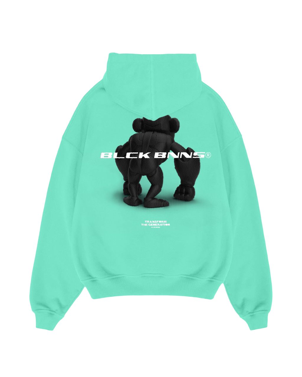 BLACK BANANAS KIDS 3D CONVOY HOODY groen