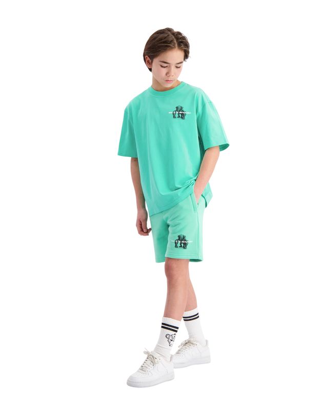 BLACK BANANAS KIDS 3D CONVOY SWEATSHORTS