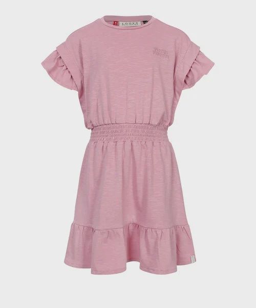 LOOXS Little Zomerjurk slubjersey Pink