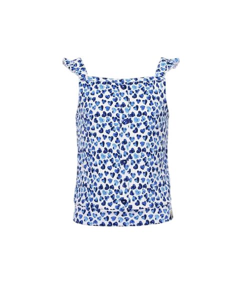 LOOXS Little Zomerse top Kobalt hartjes