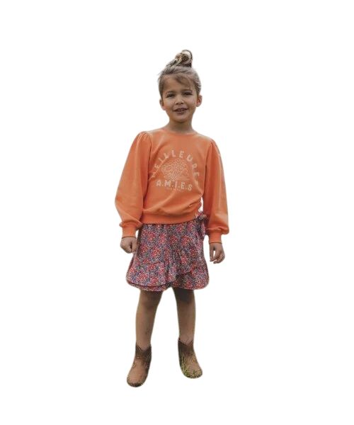 LOOXS Little Sweater Tangerine