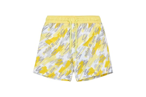 Mitch&amp;Son zwemshort Giancarlo Bright White