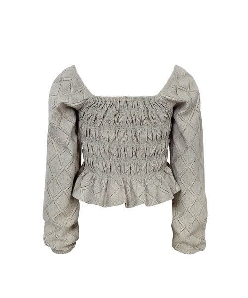 LOOXS 10sixteen Top smock Olijfgroen