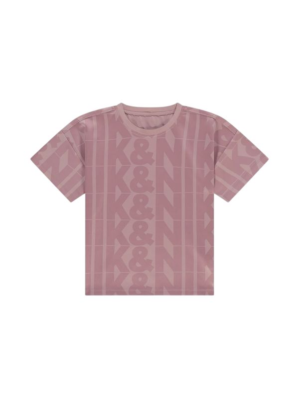 NIK&amp;NIK Losvallend T-shirt met N&amp;N logo patroon