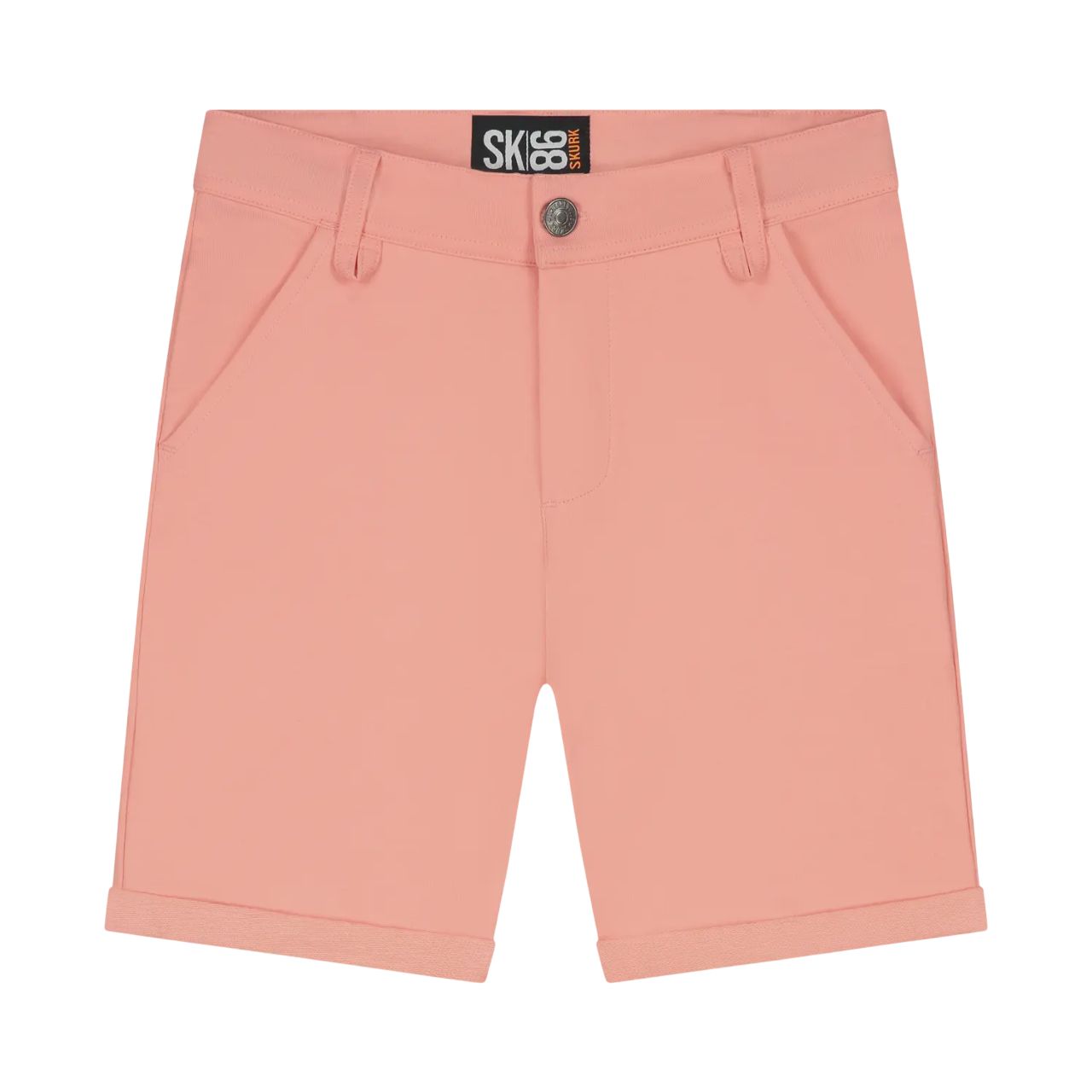 SKURK Jongens Short Brands Koraal