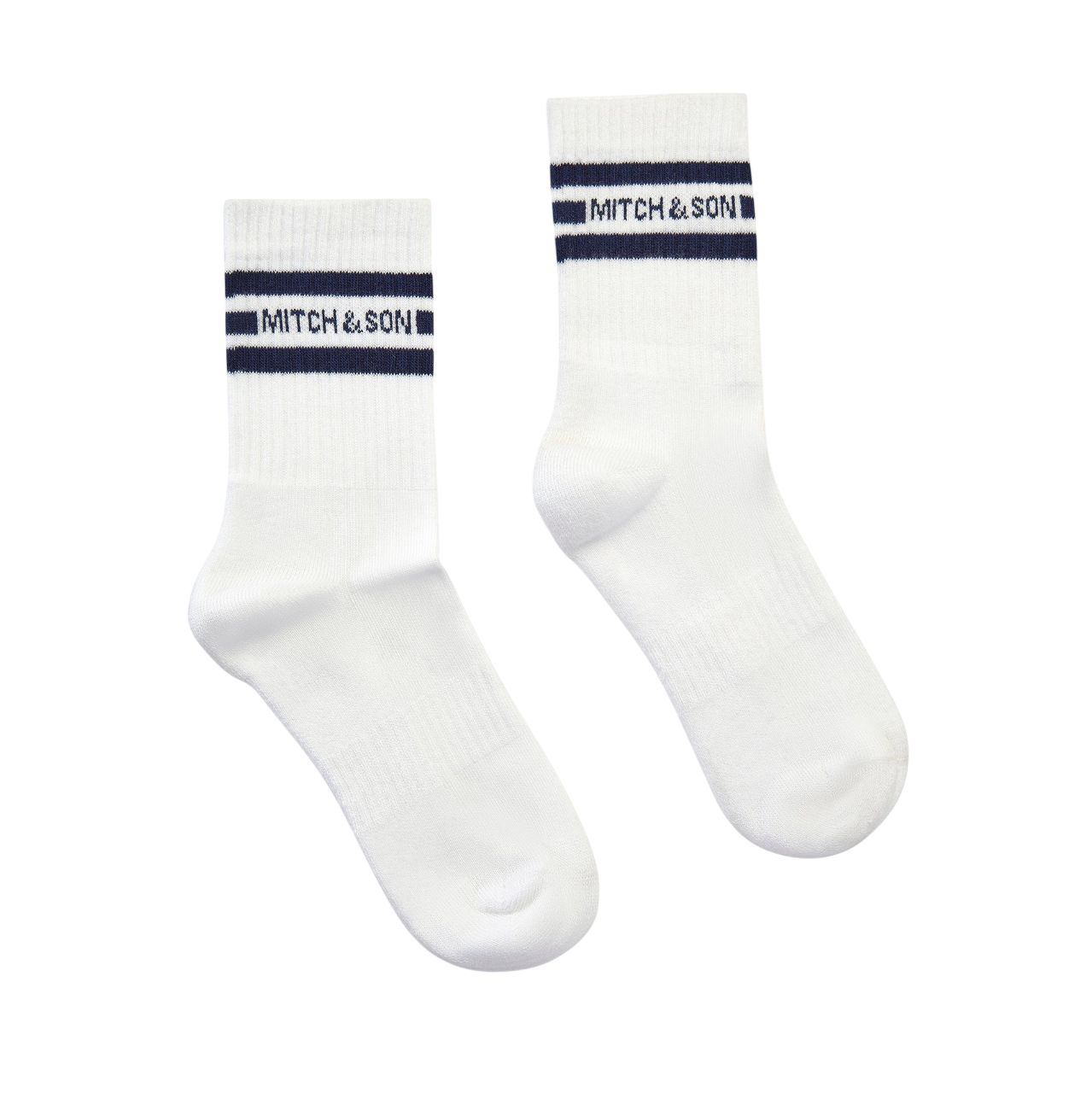 Mitch&amp;son Navy Harlem Sports Socks