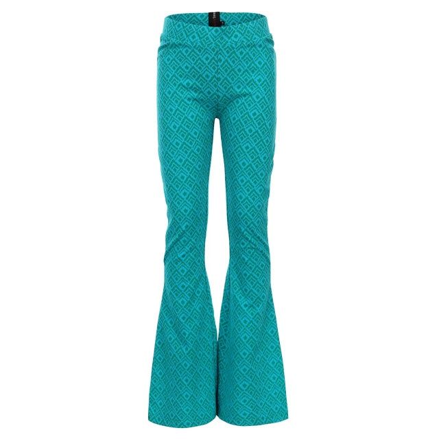 LOOXS 10sixteen Flared broekje Groen Azteken