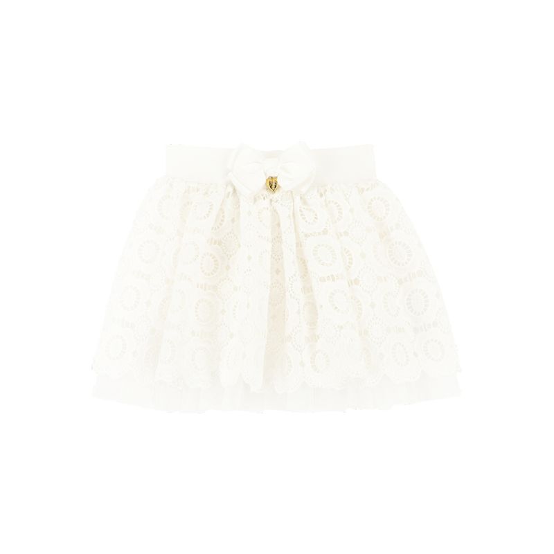 Angels face Blossom Lace Skirt Snowdrop