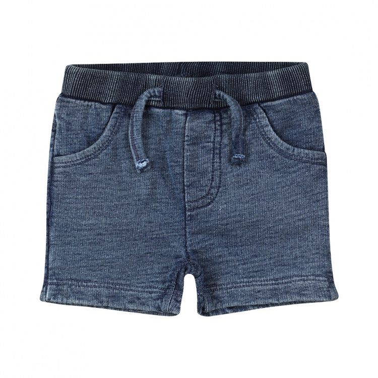 Dirkje unisex short Blue jeans