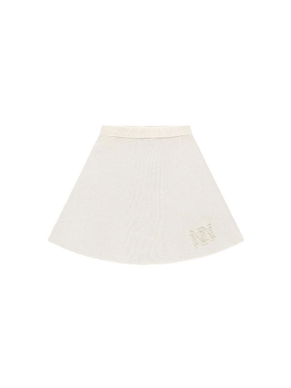 Nik&amp;Nik gebreide midi rok perla