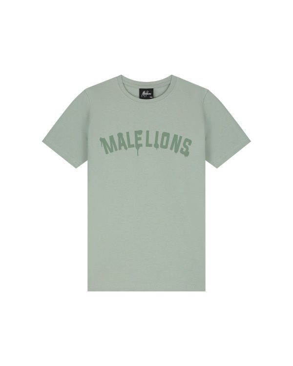 Malelions Junior  T-Shirt | Agave Green