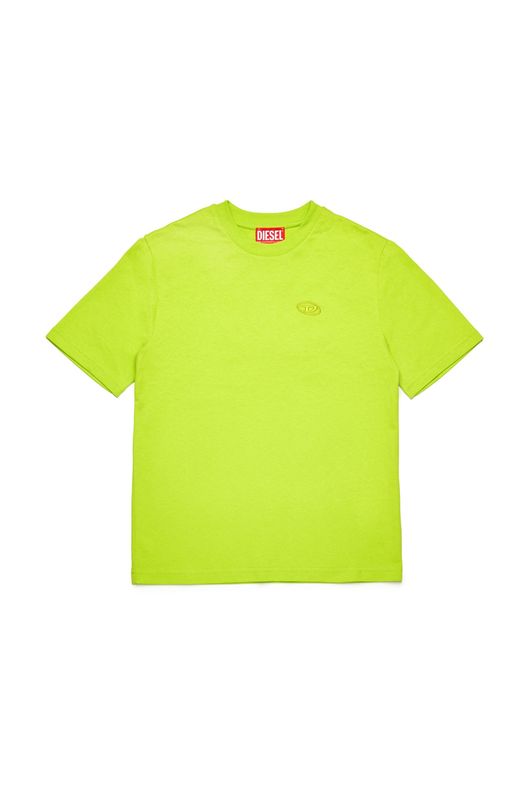 Diesel T-shirt with mega Oval D embroidery