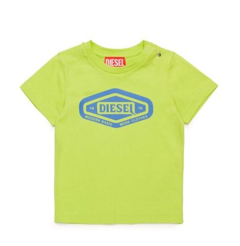 Diesel Cotton T-shirt with logo graphic