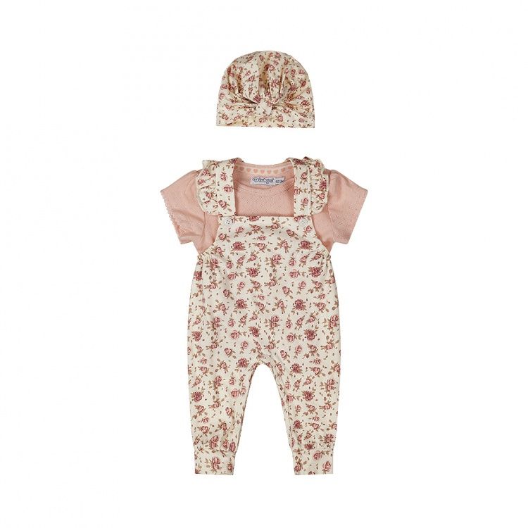 Dirkje 2 pce babysuit ss + hat