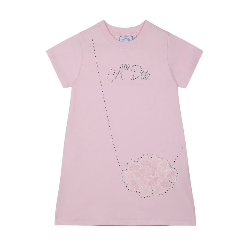 A-dee Pink Carmen Dress