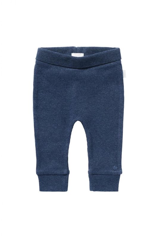 Noppies baby baby broek Naura met katoen donkerblauw
