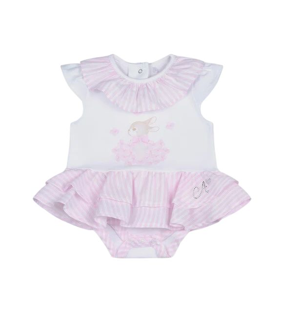 A-dee Little A ANNIE Bunny Jersey Romper