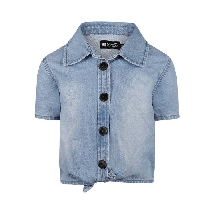 No Way Monday Jeans blouse denim