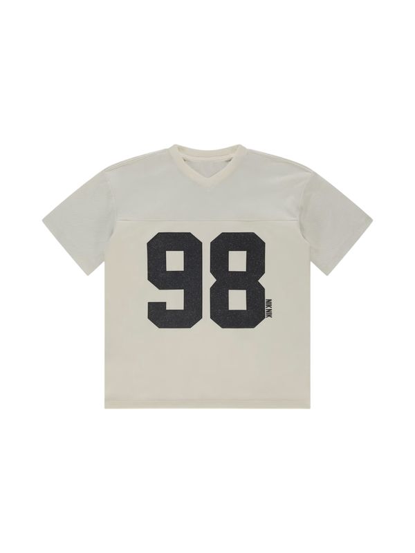 NIK&amp;NIK Losvallend varsity T-shirt met grafische print