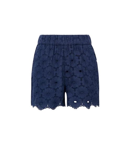 LOOXS 10sixteen Broderie Anglaise Navy short