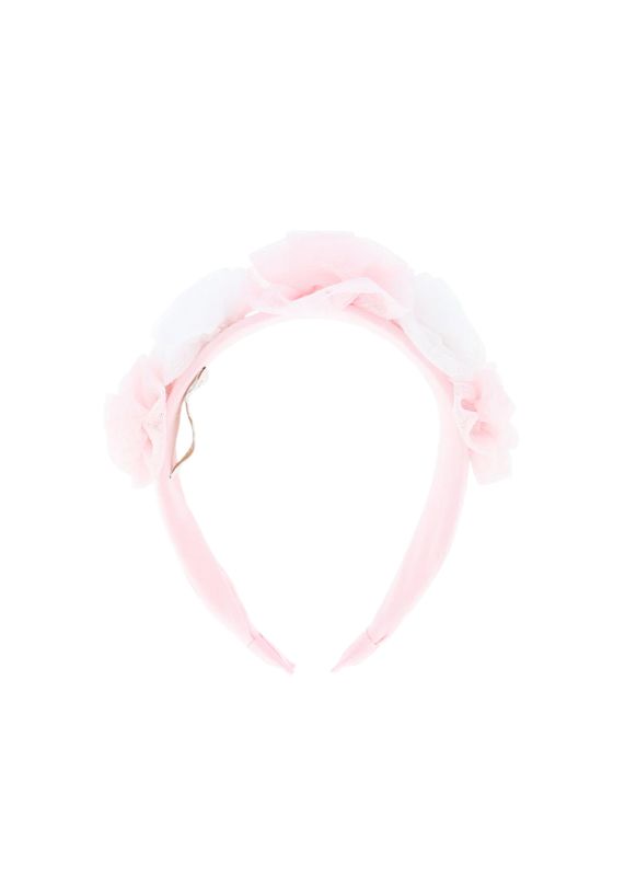 Angel’s Face Meisjes Haarband Tulle Snowdrop Pink