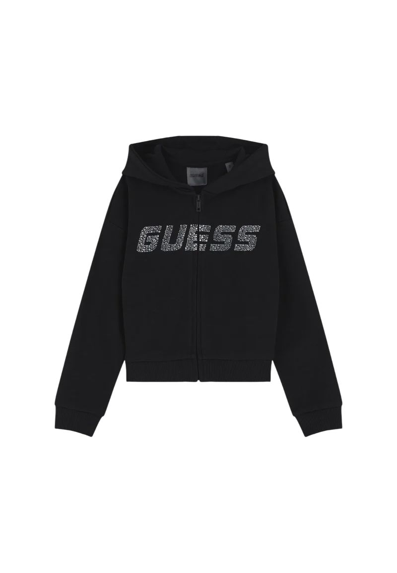 Guess Cropped sweatshirt met strass