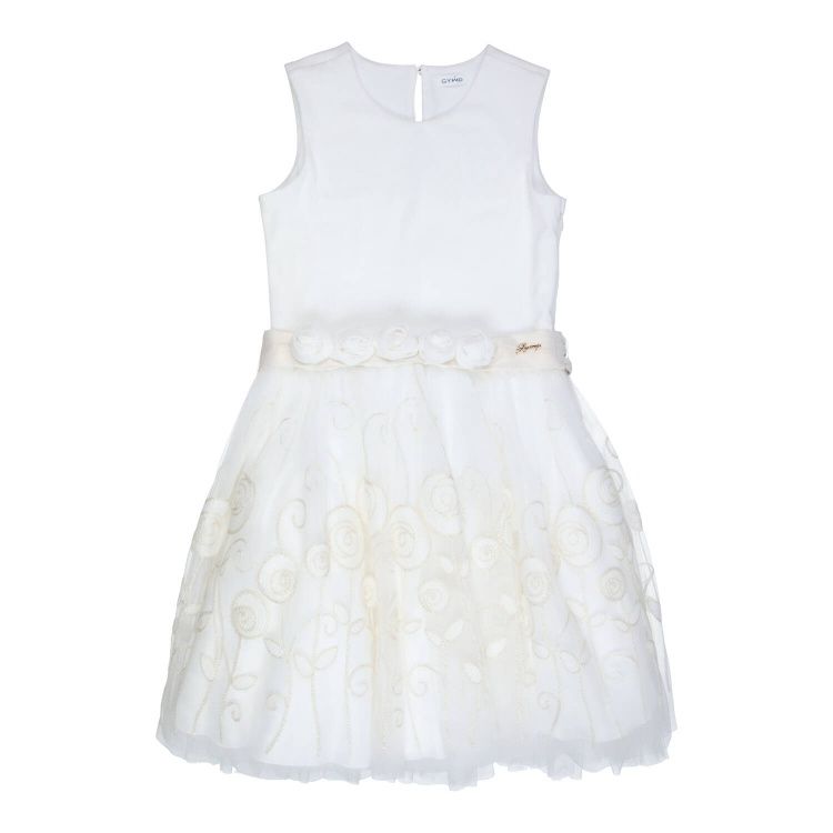 Gymp Dress Ella Off Withe/Gold