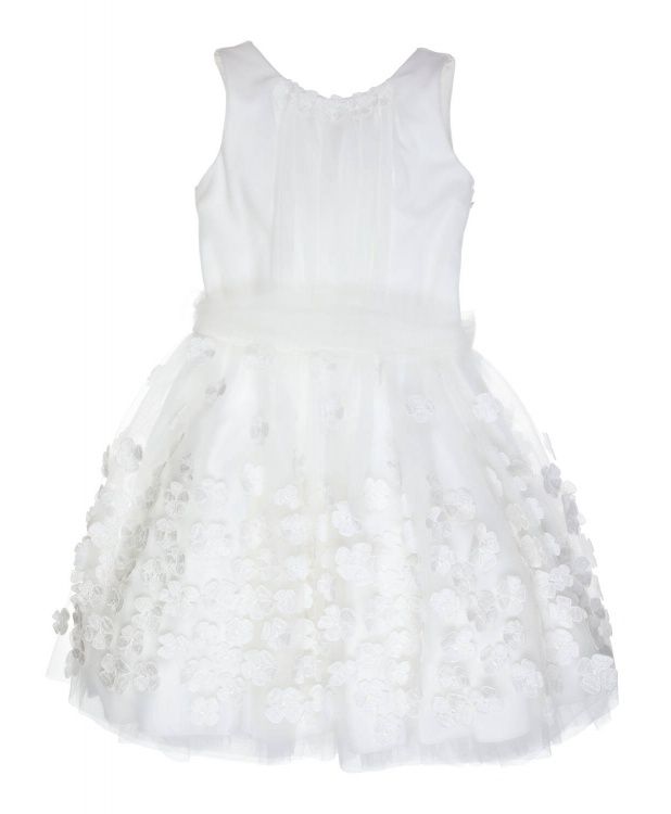 Gymp Dress Flore Off Withe