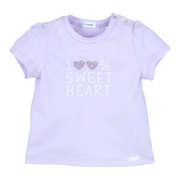 Gymp T-shirt Aerobic 100% Sweetheart Lilla