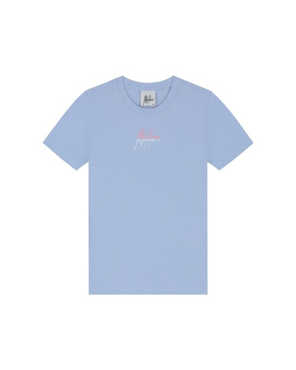 Malelions Junior Girls Kiki T-Shirt Blue/Pink