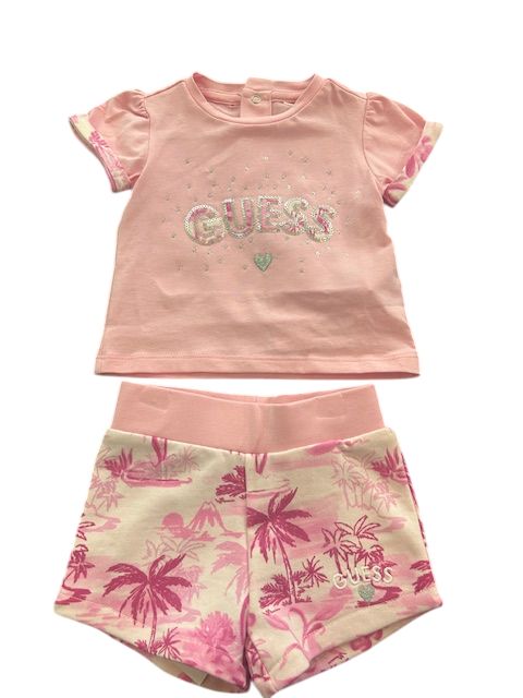 Guess t-shirt en shorts set Eco