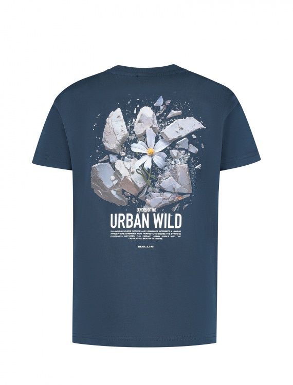 Ballin Junior Urban Wild Explosion T-shirt navy