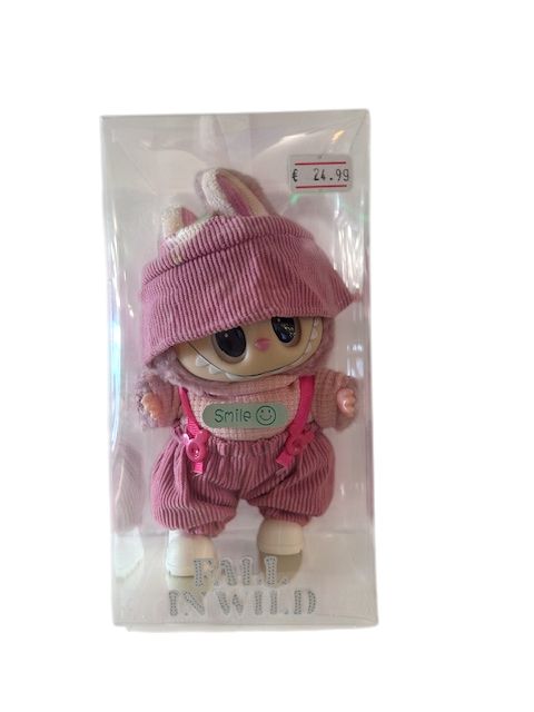 Labubu Smile Roze