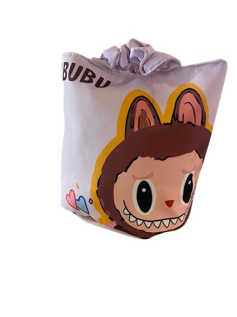 Labubu strandtasje bruin
