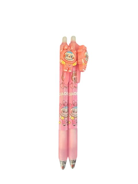 Labubu donker roze poppetje