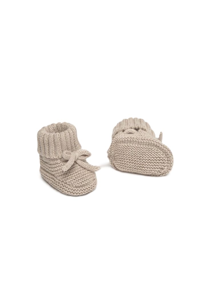 Mayoral Newborn knitted booties