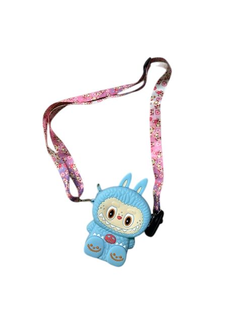 Labubu tasje blauw