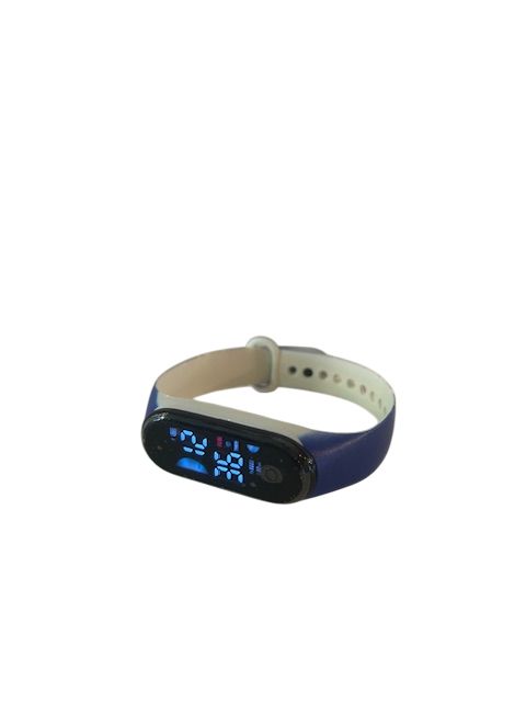Labubu horloge wit/blauw bandje