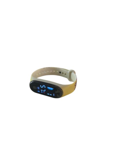 Labubu horloge geel bandje