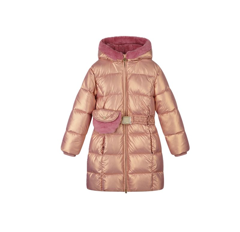 Le Chic BODHI furry bag long coat