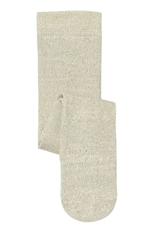 Mayoral baby metallic tights champange