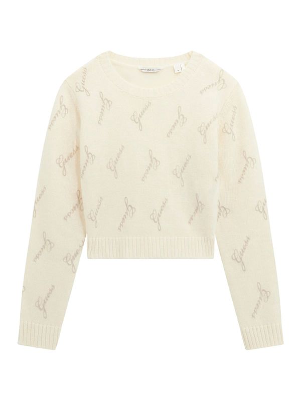 GUESS trui wit met opdruk