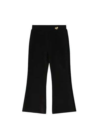 Angels Face Tux Velvet Trim Trouser Black