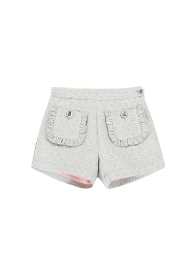 Angels Face Broadway Jacquard Shorts Platinum