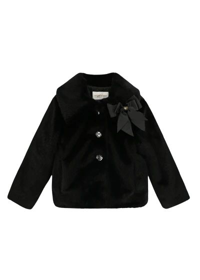 Angels Face Nola Fur Jacket Black