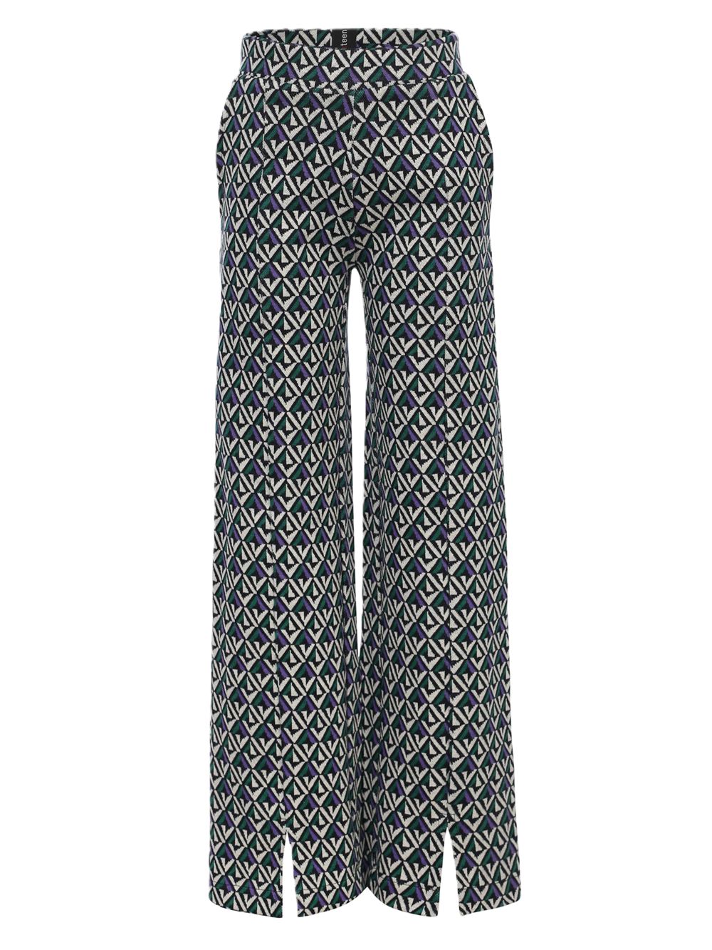 Looxs Wide leg Clover Jaquard