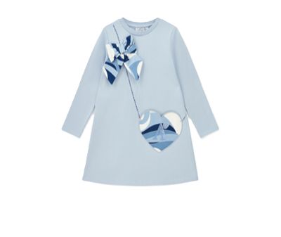 A-Dee jurk Lotus Powder Blue