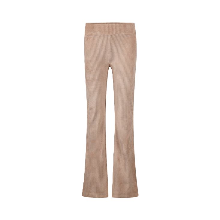 No Way Monday meisjes flared broek taupe